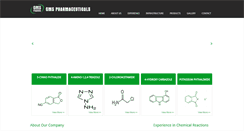 Desktop Screenshot of gmspharmaceuticals.com